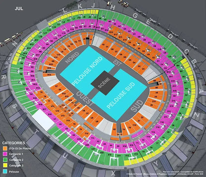 CONCERT STADE DE FRANCE - PARIS 2026